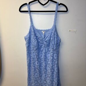 Aerie Light Blue Lace Nightie